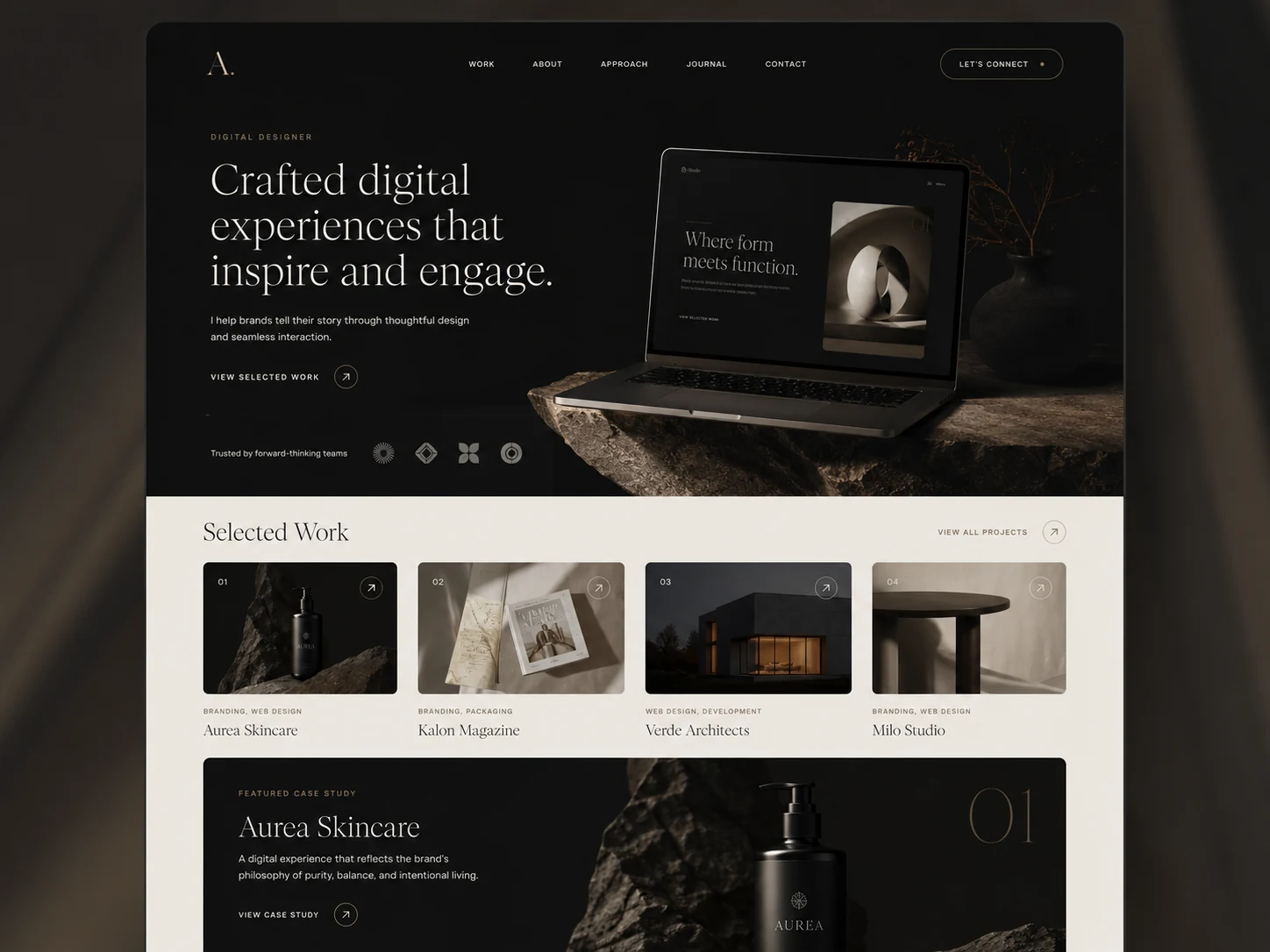 Portfolio Website website example